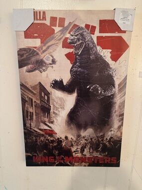 Godzilla & Mothra Canvas Wall Decor